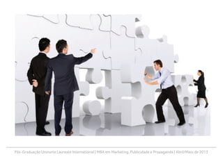 Pós-Graduação Uninorte Laureate International | MBA em Marketing, Publicidade e Propaganda | Abril/Maio de 2013
 