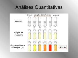 Análises Quantitativas 
