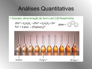 Análises Quantitativas 