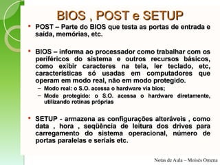 Notas de Aula – Moisés Omena
 