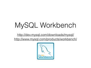 MySQL Workbench
http://www.mysql.com/products/workbench/
http://dev.mysql.com/downloads/mysql/
 