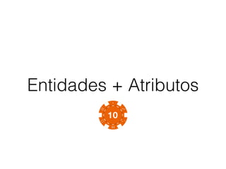 Entidades + Atributos
 