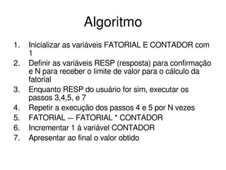 aula 07 - Logica de programacao