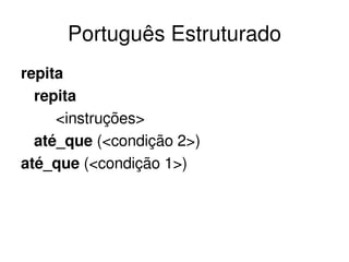 aula 07 - Logica de programacao