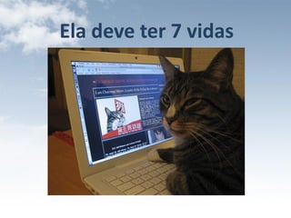 Ela deve ter 7 vidas
 