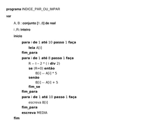 aula 08 - Logica de Programacao
