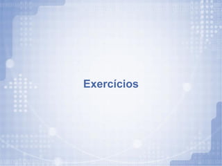 Exercícios 