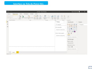 Interface ou Tela do Power B.I.
1
 