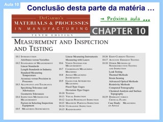 Aula 10
          Conclusão desta parte da matéria …
                             → Próxima aula ...
 