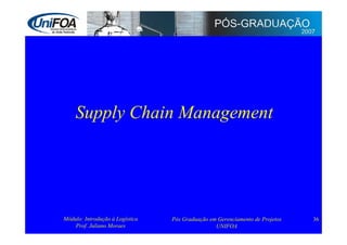 Supply Chain Management