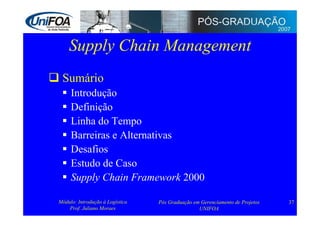 Supply Chain Management