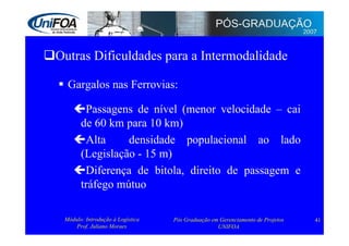 Logística: Administração e Transporte