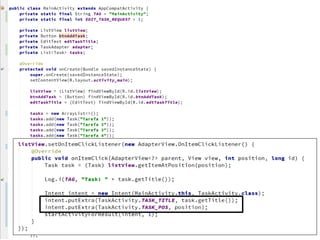 Introdução a Programação Android - Aula 2