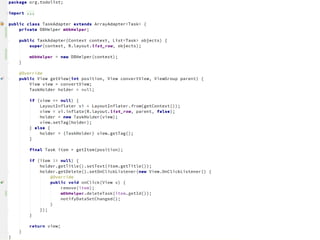 Introdução a Programação Android - Aula 2