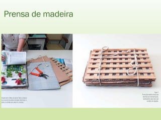 Prensa de madeira
 