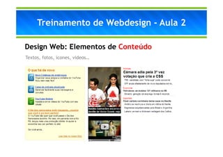 Aula 2 Webdesign