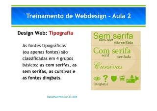 Aula 2 Webdesign