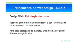 Aula 2 Webdesign