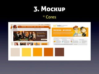 3. Mockup
* Cores

 