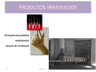 19 Professor Rodrigo Penna
PRODUTOS IRRADIADOS
 