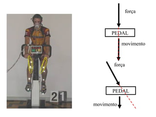 PEDAL
força
movimento
PEDAL
força
movimento
 