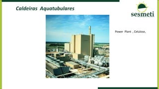 Caldeiras Aquatubulares
Power Plant , Celulose,
 
