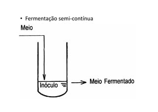• Fermentação semi-contínua
 