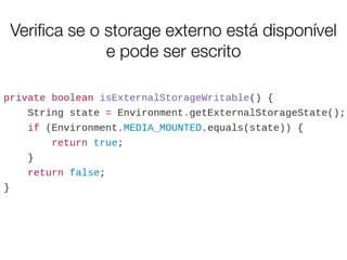Introdução a Programação Android - Aula 5