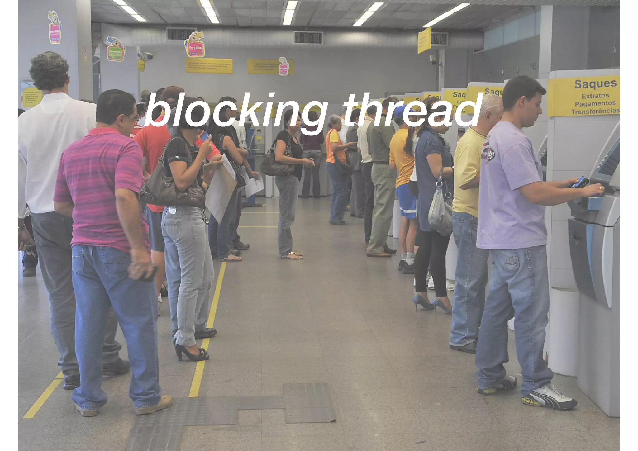 blocking thread
 