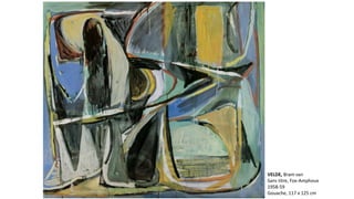 VELDE, Bram van 
Sans titre, Fox-Amphoux 
1958-59 
Gouache, 117 x 125 cm 
 