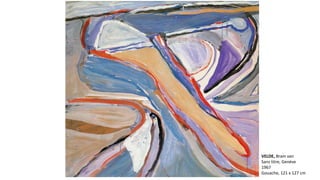 VELDE, Bram van 
Sans titre, Genève 
1967 
Gouache, 121 x 127 cm 
 