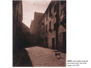ATGET, Jean-Eugène-Auguste 
Cour Saint-Louis, 26 rue de 
Lappe, vers 1912 
 