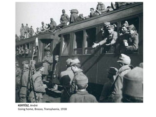 KERTÉSZ, André 
Going home, Brasso, Transylvania, 1918 
 