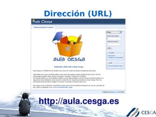 Aula Cesga, un campus virtual basado en Software Libre