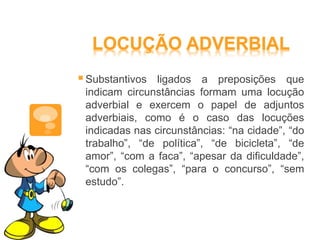 O Que É Uma Locução Adverbial De Lugar – SJSF