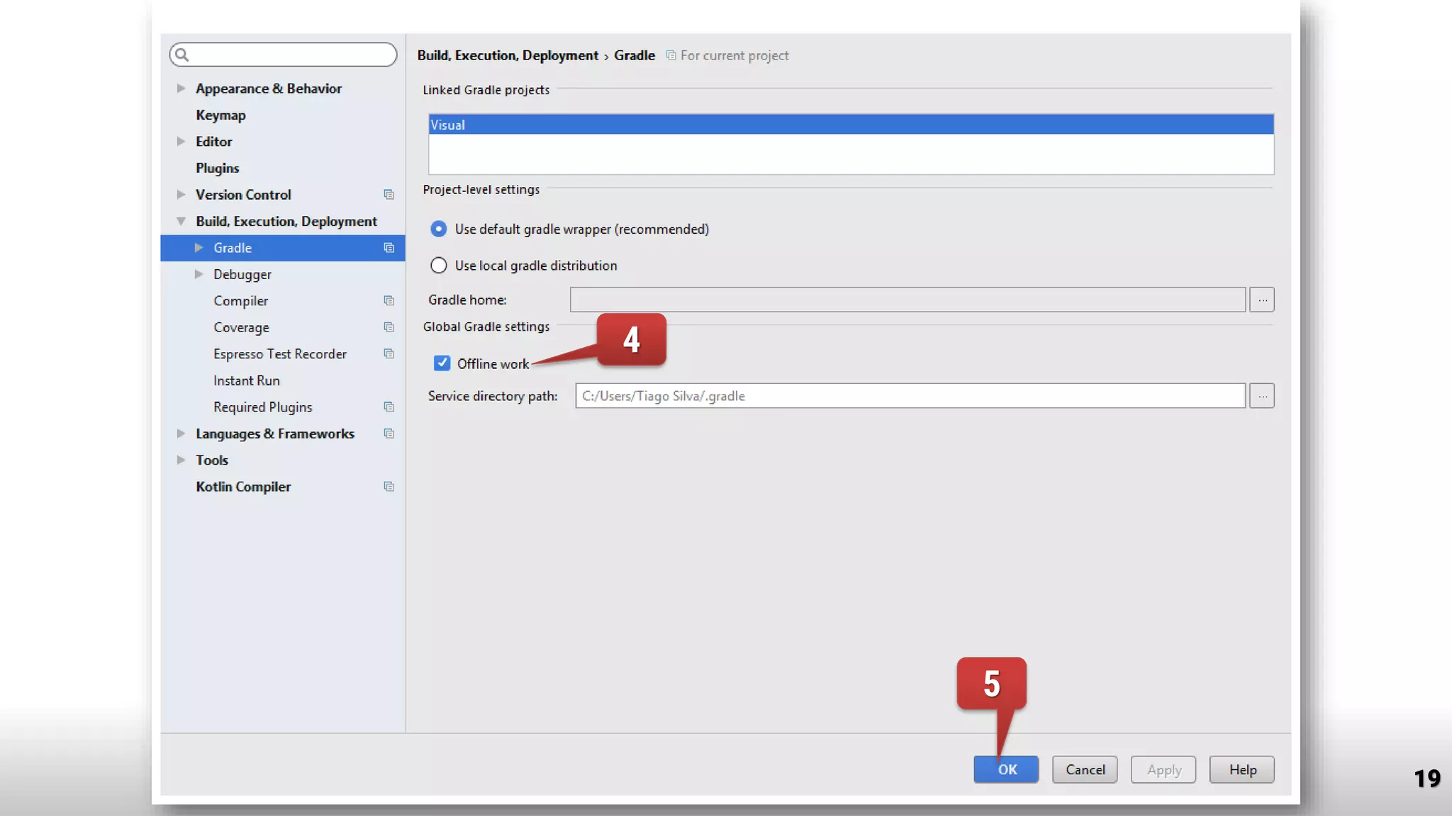 Modificando nosso Banco de Dados
19
4
5
 