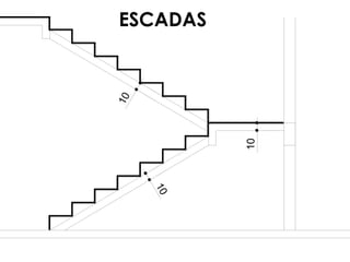 1003030 30 303030 30
10
10
10
ESCADAS
 