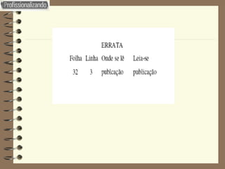 Figura 06 : Exemplo de errata  