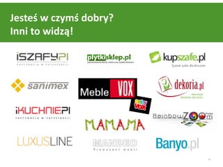 Jesteś w czymś dobry?
Inni to widzą!




                        14
 