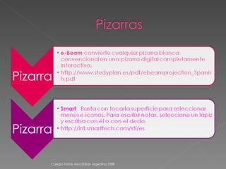 Colegio Tomás Alva Edison Argentina 2008 