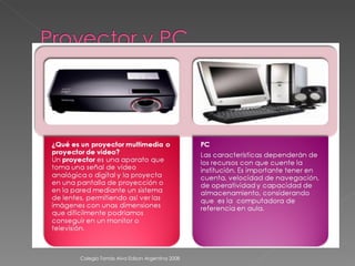 Colegio Tomás Alva Edison Argentina 2008 