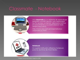 Colegio Tomás Alva Edison Argentina 2008 