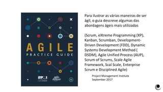 The 13th annual State of Agile survey was conducted
between August and December 2018. 1,319 full responses
were collected,...