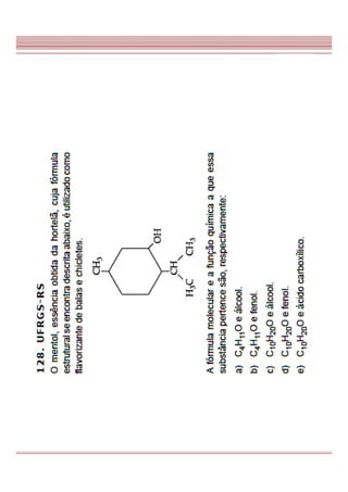 Aula  funções oxigenadas