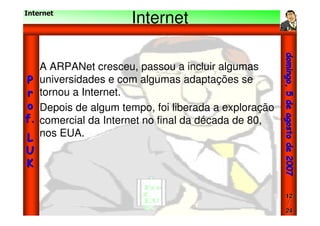 Aula - Internet
