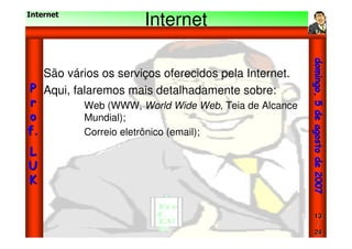 Aula - Internet