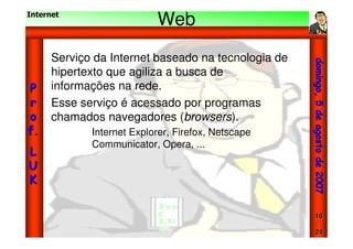 Aula - Internet