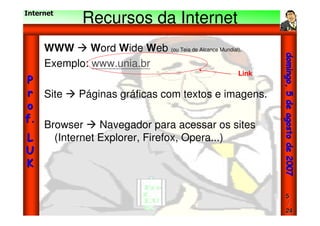 Aula - Internet
