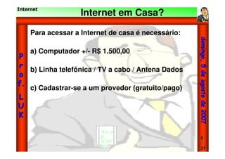 Aula - Internet