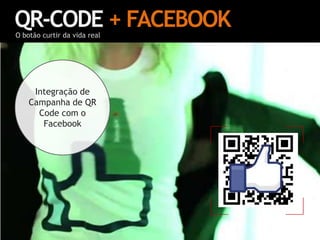 CASE: TESCOSupermercado via QR-Code nos metrôs da Coréia do SulA rede de varejo Tesco criou uma ação na Coréia do Sul usando QR Code. Alguns painéis imitando gôndolas de supermercado foram instalados em estações do metrô, com a foto de diversos produtos e um QR code correspondente.Assim, as pessoas escolhiam os produtos, escaneavam os códigos pelo smartphone, efetuavam  o pagamento online e suas compras eram entregues em casa com a maior comodidade.